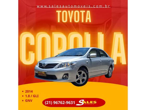 TOYOTA COROLLA 1.8 GLI 16V FLEX 4P AUTOMÁTICO